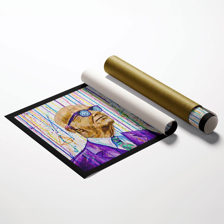 Buckminster Fuller - Print - Harmonize Visions