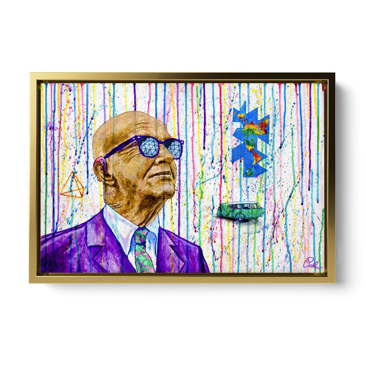 Buckminster Fuller - Print - Harmonize Visions