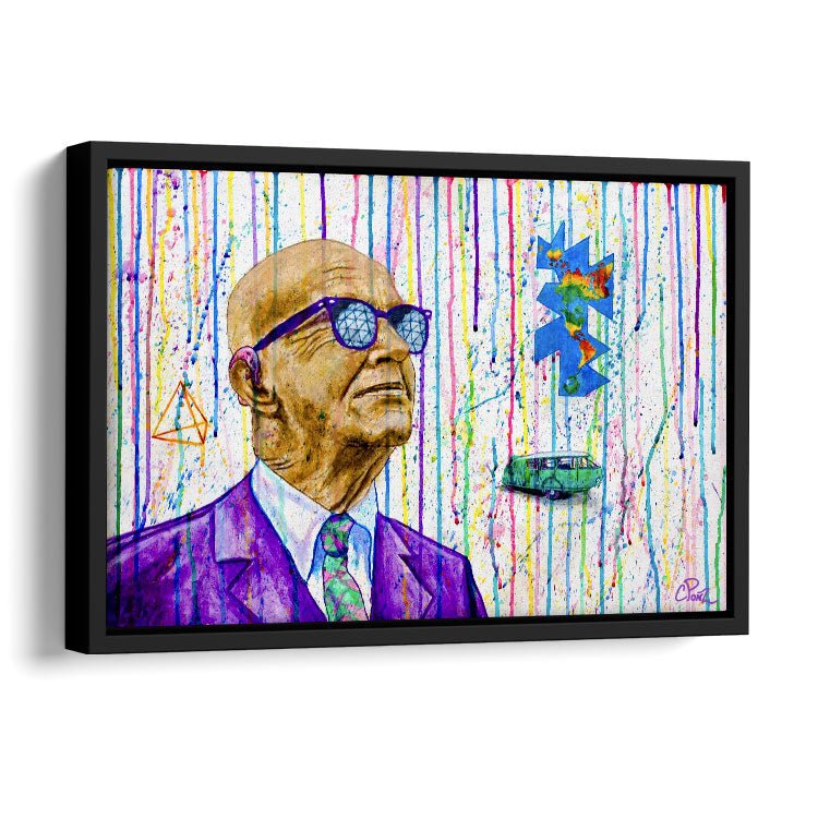 Buckminster Fuller - Print - Harmonize Visions