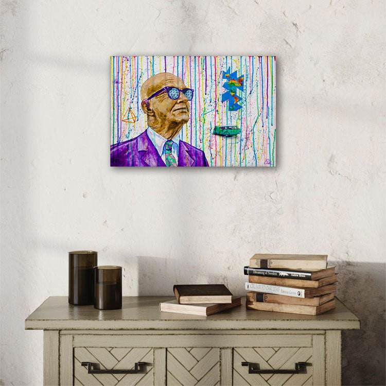 Buckminster Fuller - Print - Harmonize Visions