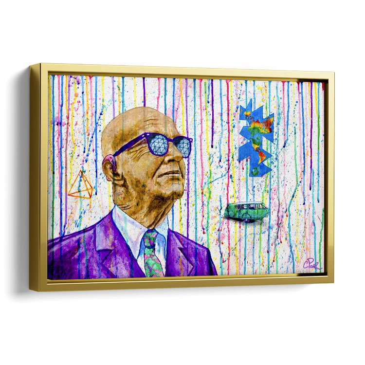 Buckminster Fuller - Print - Harmonize Visions