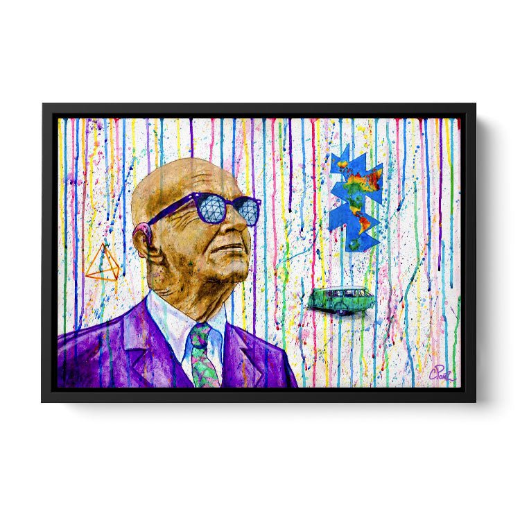 Buckminster Fuller - Print - Harmonize Visions