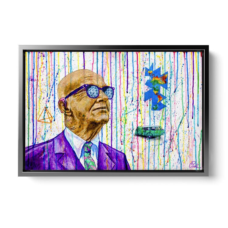 Buckminster Fuller - Print - Harmonize Visions