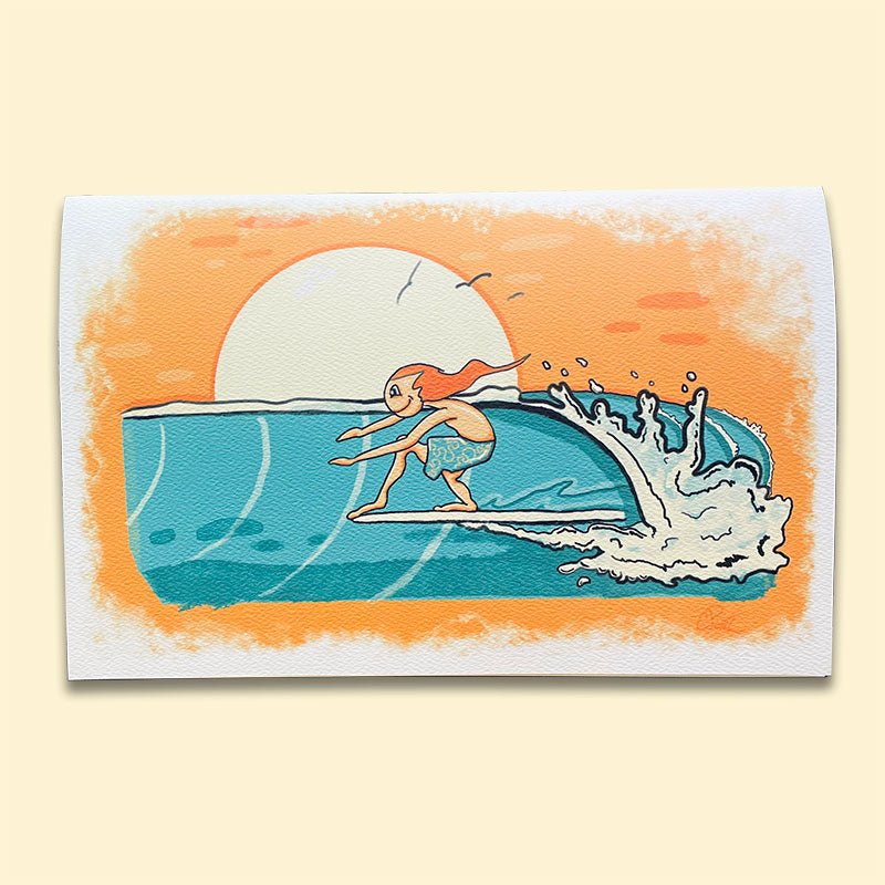Life is Swell Greeting Card - Harmonize Visions